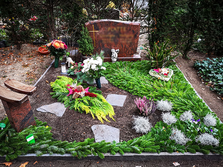 Ruhegemeinschaft Zentralfriedhof Friedrichsfelde - Zustand im Oktober 2025